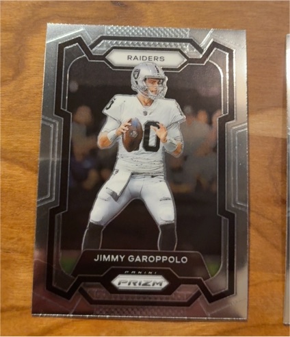 2023 Panini Prizm #176 Jimmy Garoppolo — front