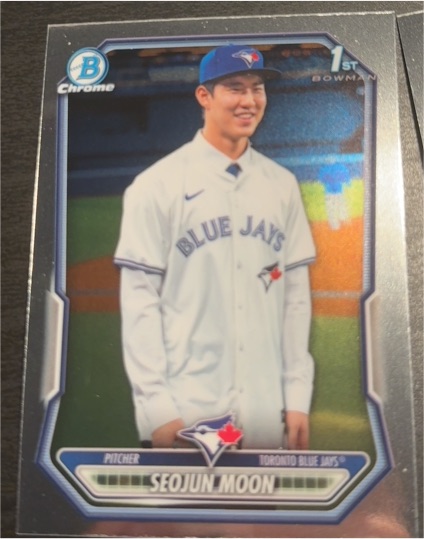 2026 Bowman Chrome #BCP-127 Seojun Moon — front