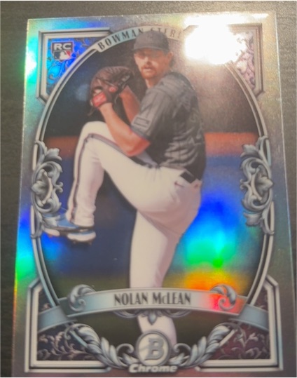 2026 Topps Bowman Sterling Rookie Revelation Chrome #BST-8 Nolan McLean — front