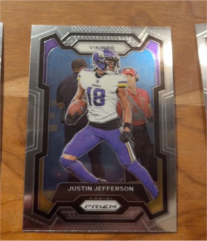 2023 Panini Prizm #195 Justin Jefferson — front