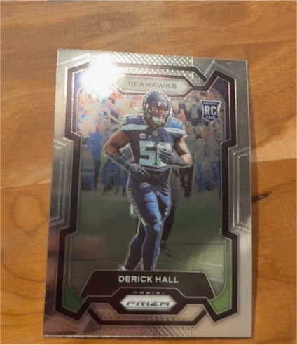 2023 Panini Prizm #388 Derick Hall — front