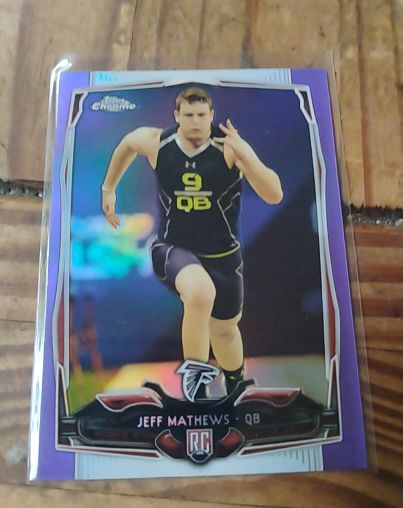 2014 Topps Chrome #113 Jeff Mathews — front