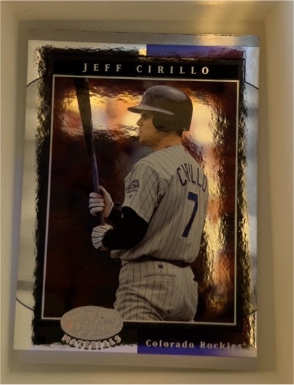 2001 Leaf Certified Materials #102 Jeff Cirillo — front