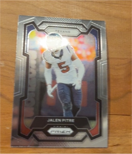 2023 Panini Prizm #120 Jalen Pitre Houston Texans — front