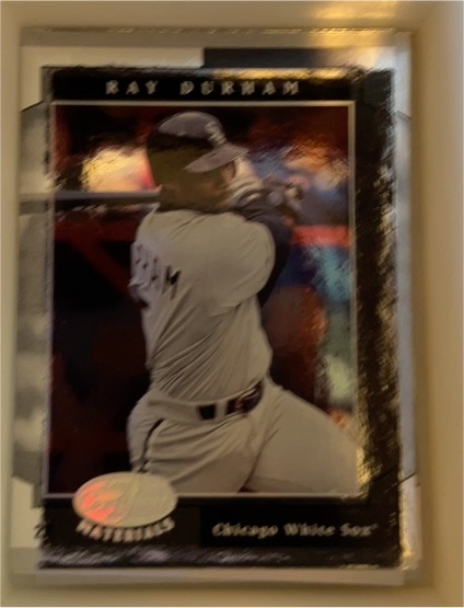 2001 Leaf Certified Materials #101 Ray Durham — front