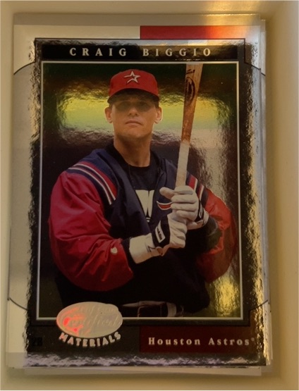 2001 Leaf Certified Materials #81 Craig Biggio — front