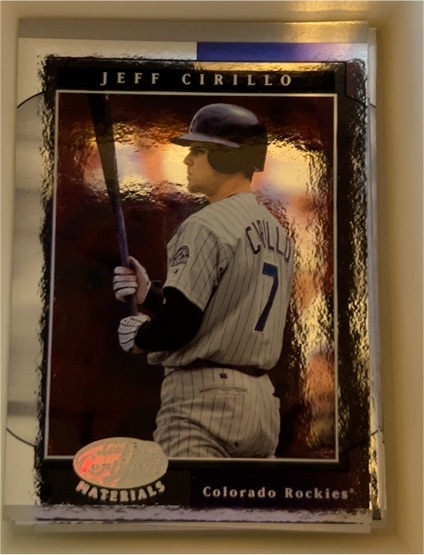 2001 Leaf Certified Materials #102 Jeff Cirillo — front