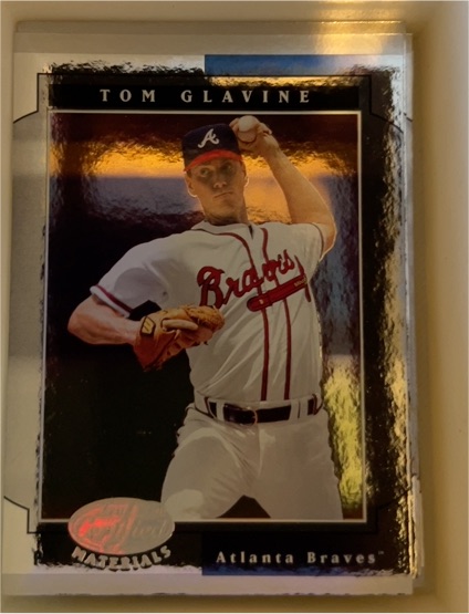 2001 Leaf Certified Materials #36 Tom Glavine — front