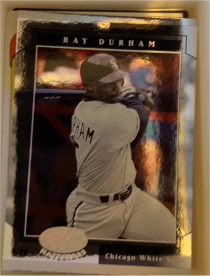 2001 Leaf Certified Materials #101 Ray Durham — front