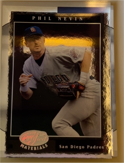 2001 Leaf Certified Materials #110 Phil Nevin — front
