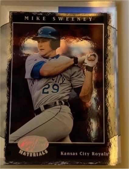 2001 Leaf Certified Materials #75 Mike Sweeney — front