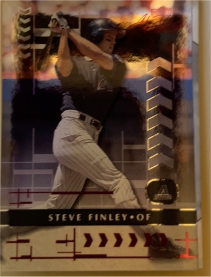 2001 Playoff Absolute Memorabilia #92 Steve Finley — front