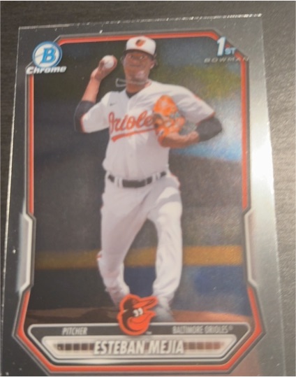 2026 Bowman Chrome #BCP-79 Esteban Mejia — front