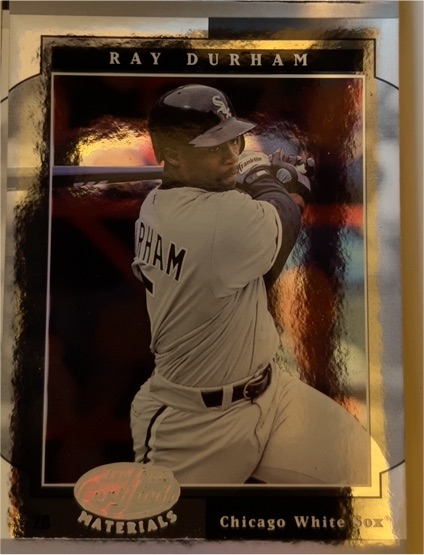 2001 Leaf Certified Materials #101 Ray Durham — front