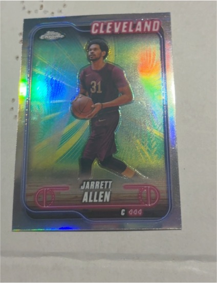 2024-25 Topps Chrome #17 Jarrett Allen — front