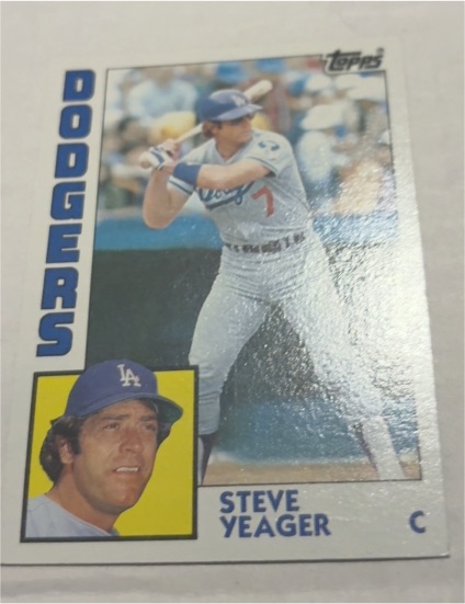 1984 Topps #661 Steve Yeager — front