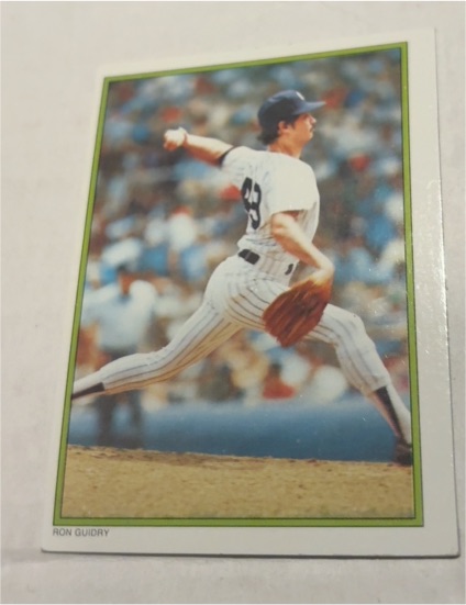 1986 Topps #12 Ron Guidry — front