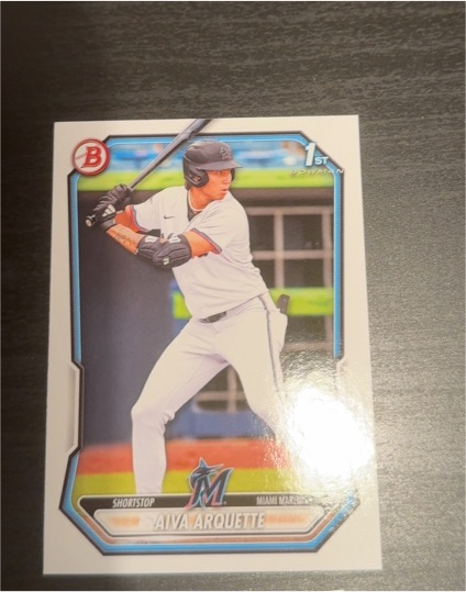 2026 Bowman #BP-40 Aiva Arquette — front
