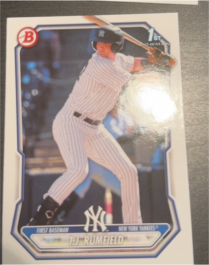 2026 Bowman #BP-134 T.J. Rumfield — front