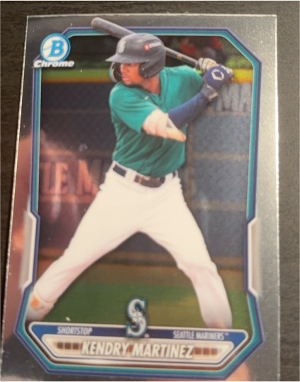2026 Bowman Chrome #BCP-89 Kendry Martinez — front
