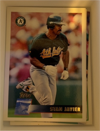 1996 Topps #57 Stan Javier — front