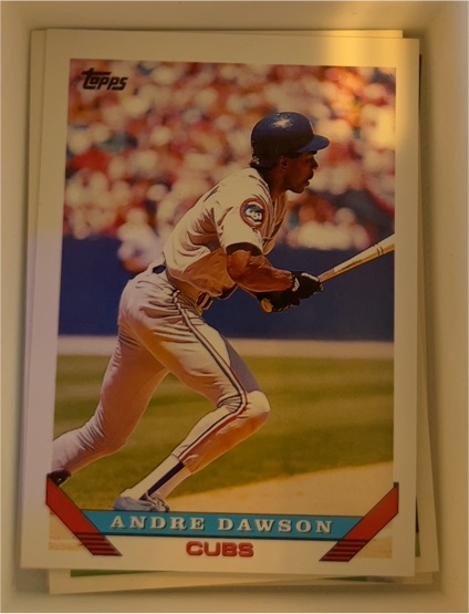 1993 Topps #265 Andre Dawson — front