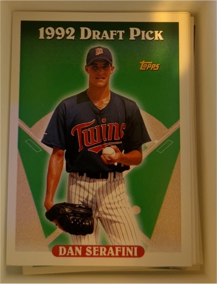 1993 Topps #307 Dan Serafini — front