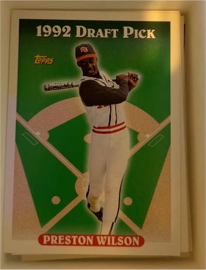 1993 Topps #132 Preston Wilson — front
