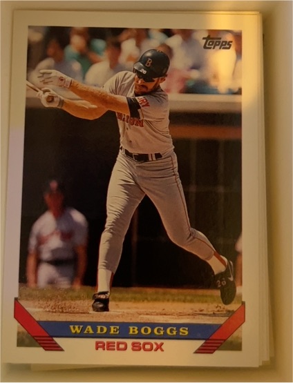 1993 Topps #390 Wade Boggs — front
