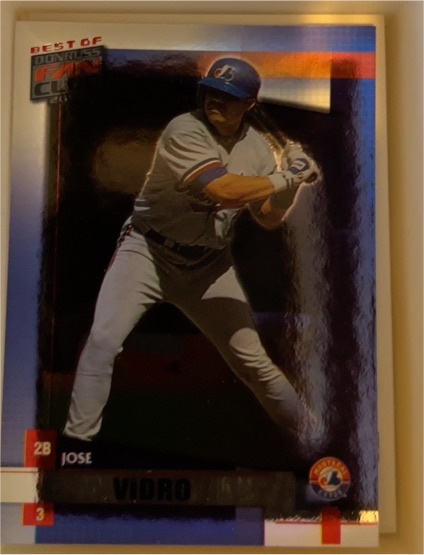 2001 Donruss Best of Fan Club #81 Jose Vidro — front
