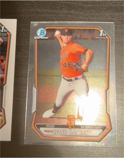 2026 Bowman Chrome #BCP-132 Keyner Martinez — front