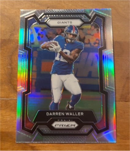 2023 Panini Prizm #221 Darren Waller Silver Prizm New York Giants — front