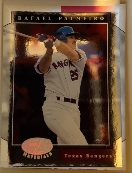 2001 Leaf Certified Materials #47 Rafael Palmeiro — front