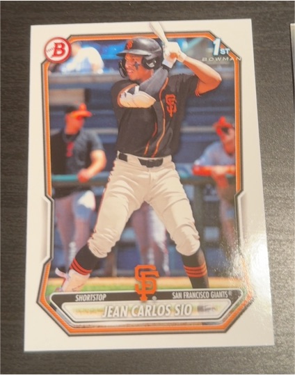 2026 Bowman Prospects #BP-87 Jean Carlos Sio — front