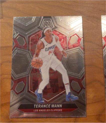 2023-24 Panini Mosaic #14 Terance Mann — front