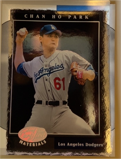 2001 Leaf Certified Materials #73 Chan Ho Park — front