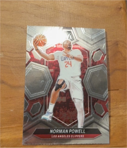 2023-24 Panini Mosaic #138 Norman Powell — front