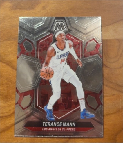 2023-24 Panini Mosaic #14 Terance Mann — front