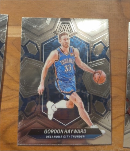 2023-24 Panini Mosaic #13 Gordon Hayward — front