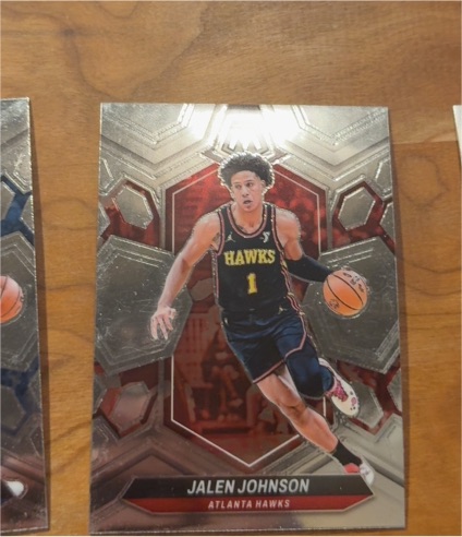 2023-24 Panini Mosaic #9 Jalen Johnson — front