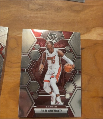 2022-23 Panini Mosaic #78 Bam Adebayo — front