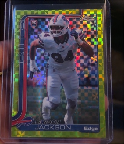 2025 Topps Chrome #358 Landon Jackson — front