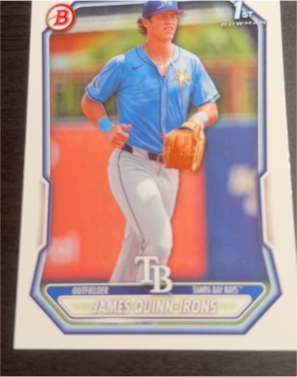 2026 Bowman #BP-4 James Quinn-Irons — front