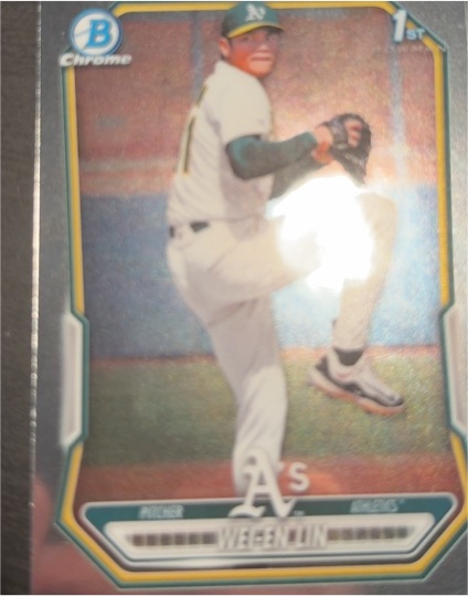 2026 Bowman Chrome #BCP-125 Wei-En Lin — front