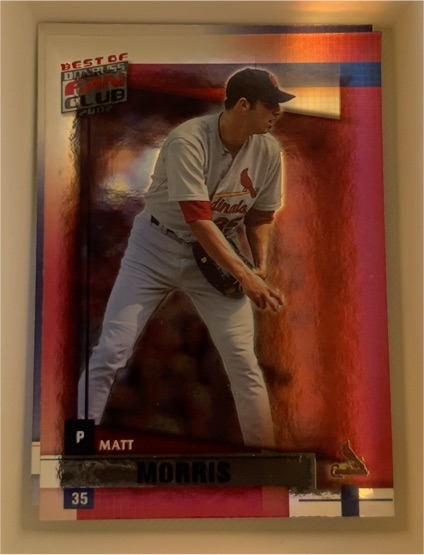2002 Donruss Best of Fan Club #105 Matt Morris — front