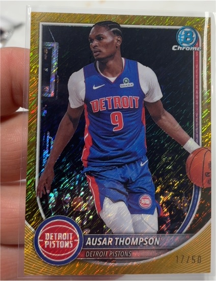 2025 Bowman Chrome #BCV-76 Ausar Thompson — front