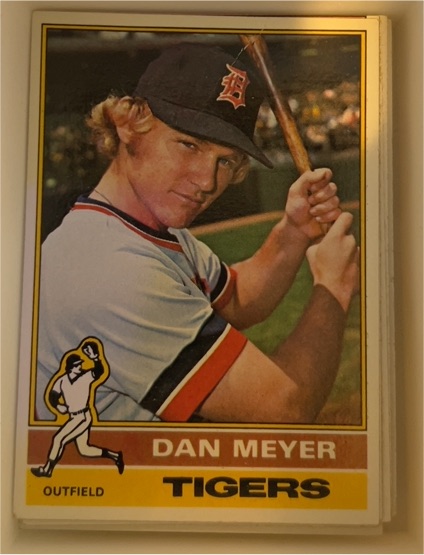 1976 Topps #242 Dan Meyer — front