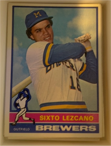 1976 Topps #353 Sixto Lezcano — front