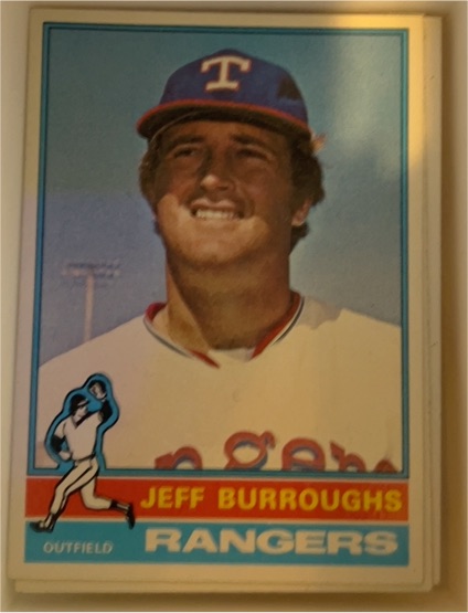 1976 Topps #360 Jeff Burroughs — front