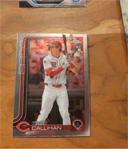 2025 Topps Chrome Update #USC156 Tyler Callihan — front